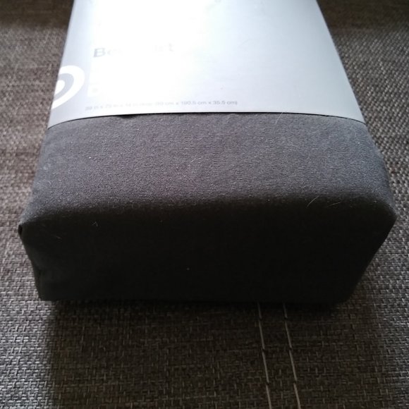 Made by Design Bed Skirt (TWIN, Dark Gray) - Picture 8 of 8